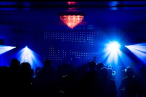 Crowd During a Party or Wedding reception