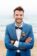Handsome groom at the beach